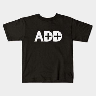 Add adding typography design Kids T-Shirt